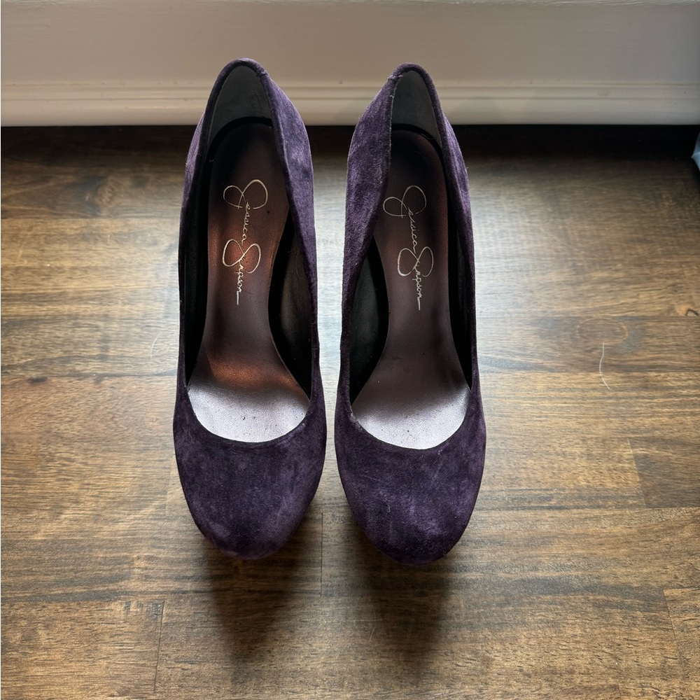 Jessica Simpson Platform Heels - Purple
